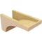 Ekena Millwork 7"W x 14"D x 7"H Wide Huntington Rough Cedar Woodgrain TimberThane Corbel, Primed Tan CORUR07X14X07HUNRCPR - alternate 3